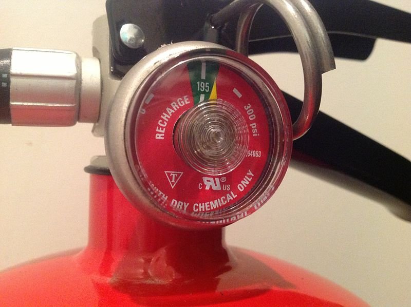 Pressure Gauge of Fire Extinguisher